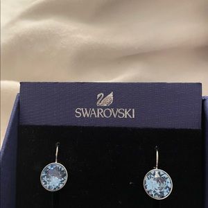 Swarovski Mini Bella earrings (Blue)